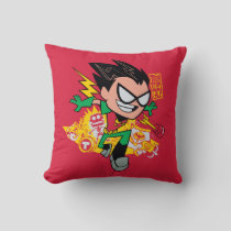 Teen Titans Go! | Robin's Arsenal Graphic Throw Pillow