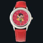 Teen Titans Go! | Robin's Arsenal Graphic Watch<br><div class="desc">Robin has many tricks up his cape in this fun character graphic. Featuring some of his gadgets like the Teen Titans communicator, smoke bombs, grappling hook, and more! Get your Teen Titans Go! Robin graphic on a shirt, mug, or any of your favorite Zazzle products in the store!</div>