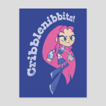 Teen Titans Go! | Starfire "Cribblenibbits!" Postcard