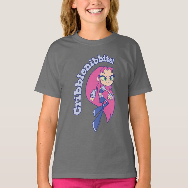 Teen Titans Go! | Starfire "Cribblenibbits!" T-Shirt (Front)