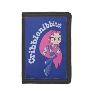 Teen Titans Go! Starfire "Cribblenibbits!" Tri-fold Wallet