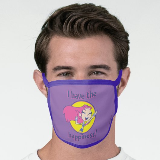 Teen Titans Go! | Starfire "I Have The Happiness" Face Mask (Worn Him)