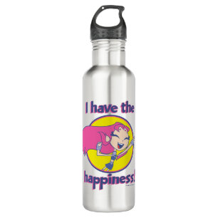Teen Titans Go! Starfire "I Have The Happiness" Stainless Steel Water Bottle