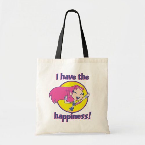 Teen Titans Go  Starfire I Have The Happiness Tote Bag