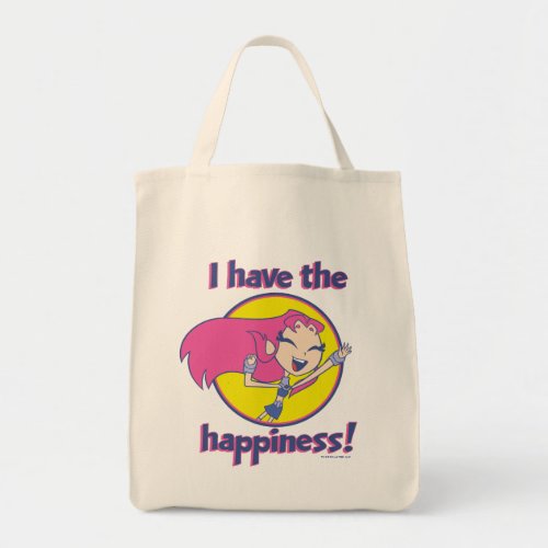 Teen Titans Go  Starfire I Have The Happiness Tote Bag