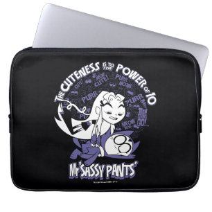 Teen Titans Go! Starfire & Mr Sassy Pants Laptop Sleeve