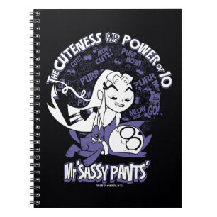 Teen Titans Go! Starfire & Mr Sassy Pants Notebook