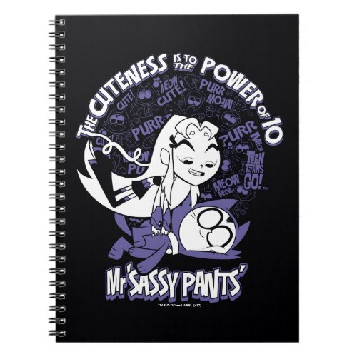 Teen Titans Go  Starfire  Mr Sassy Pants Notebook