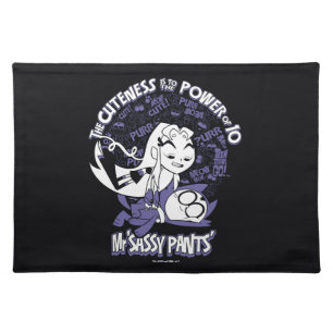 Teen Titans Go! Starfire & Mr Sassy Pants Placemat