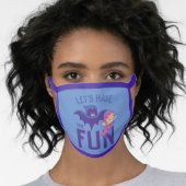 Teen Titans Go! | Starfire & Raven "Have The Fun" Face Mask (Worn Her)