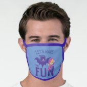 Teen Titans Go! | Starfire & Raven "Have The Fun" Face Mask (Worn Him)