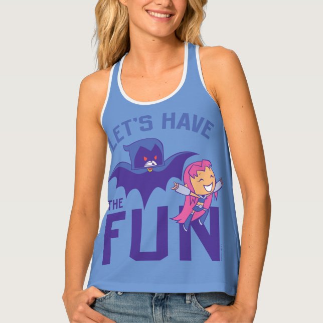 Teen Titans Go! | Starfire & Raven "Have The Fun" Tank Top (Front)