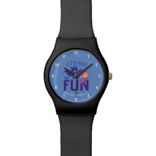 Teen Titans Go!   Starfire & Raven "Have The Fun" Wrist Watch