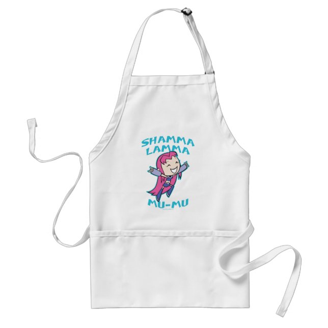 Teen Titans Go! | Starfire "Shamma Lamma Mu-Mu" Adult Apron (Front)