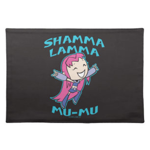 Teen Titans Go! Starfire "Shamma Lamma Mu-Mu" Cloth Placemat
