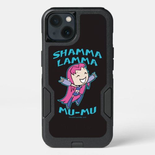 Teen Titans Go  Starfire Shamma Lamma Mu_Mu iPhone 13 Case
