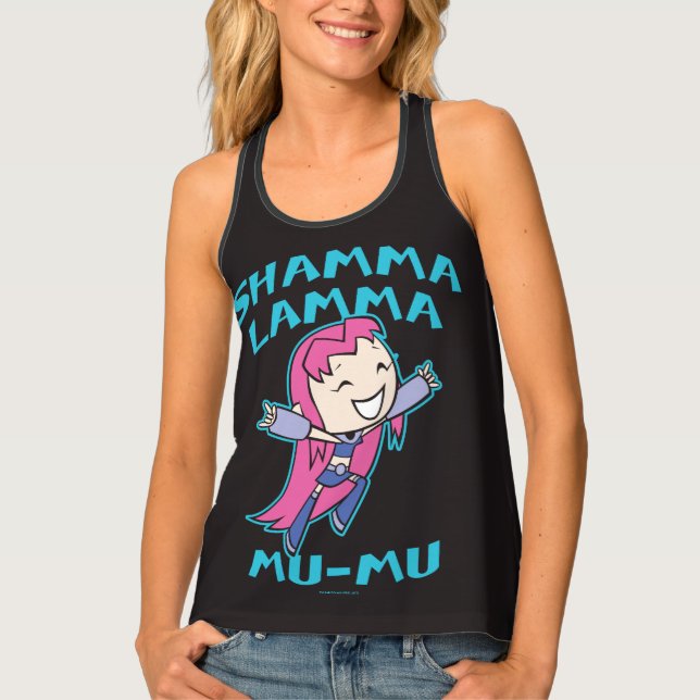 Teen Titans Go! | Starfire "Shamma Lamma Mu-Mu" Tank Top (Front)