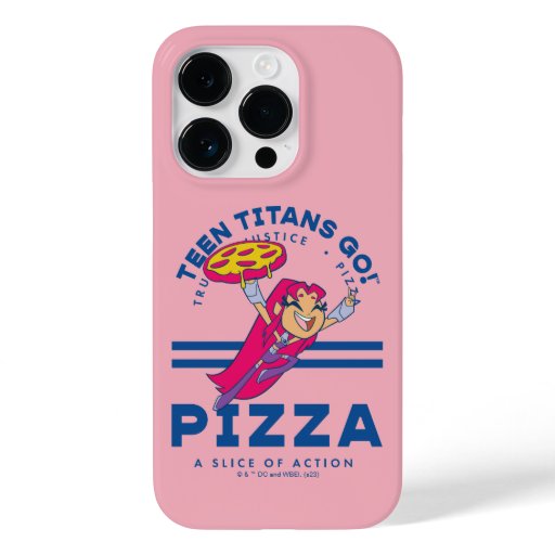 Teen Titans Go! Starfire "Truth Justice Pizza" Case-Mate iPhone 14 Pro Case