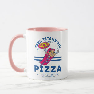 Teen Titans Go! Starfire "Truth Justice Pizza" Mug