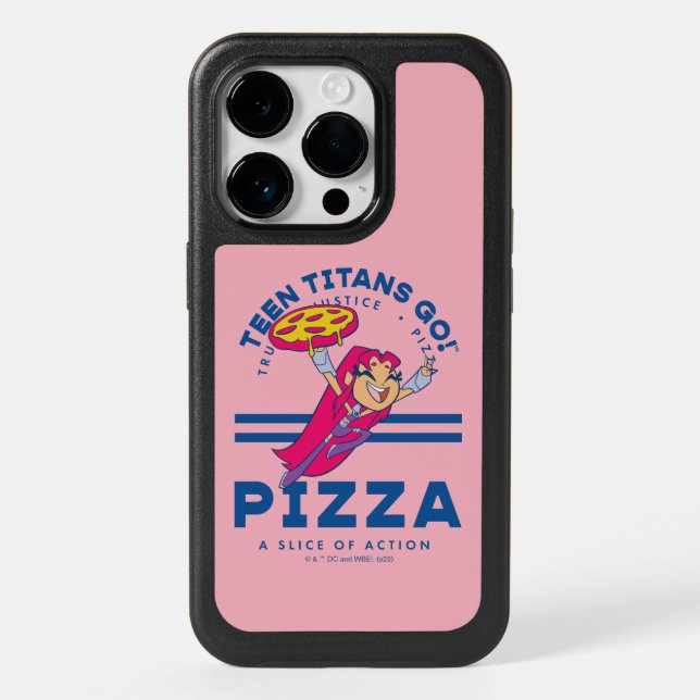 Teen Titans Go! Starfire "Truth Justice Pizza" Otterbox iPhone Case (Back)