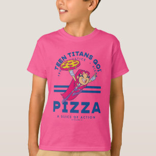 Teen Titans Go! Starfire "Truth Justice Pizza" T-Shirt