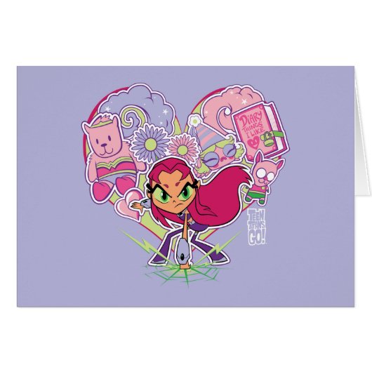 Teen Titans Go! | Starfire's Heart Punch Graphic (Front Horizontal)