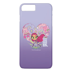 Teen Titans Go!   Starfire's Heart Punch Graphic iPhone 8 Plus/7 Plus Case