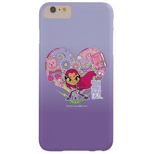 Teen Titans Go  Starfires Heart Punch Graphic Barely There iPhone 6 Plus Case