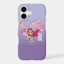 Teen Titans Go! | Starfire's Heart Punch Graphic iPhone 17 Case