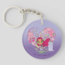 Teen Titans Go! | Starfire's Heart Punch Graphic Keychain