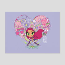 Teen Titans Go! | Starfire's Heart Punch Graphic Postcard