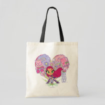 Teen Titans Go! | Starfire's Heart Punch Graphic Tote Bag