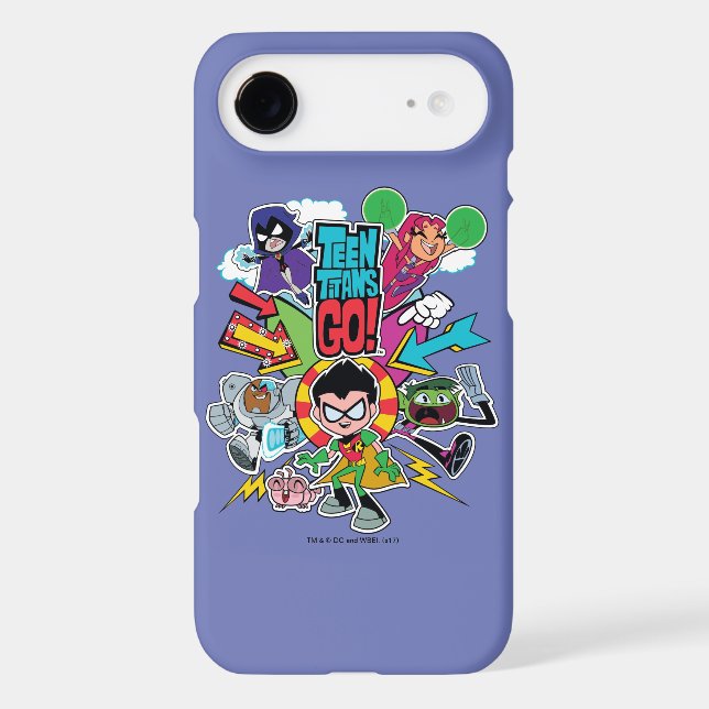 Teen Titans Go! | Team Arrow Graphic Case-Mate iPhone Case (Back)
