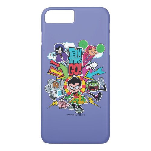 Teen Titans Go  Team Arrow Graphic iPhone 8 Plus7 Plus Case