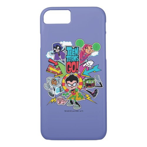 Teen Titans Go  Team Arrow Graphic iPhone 87 Case