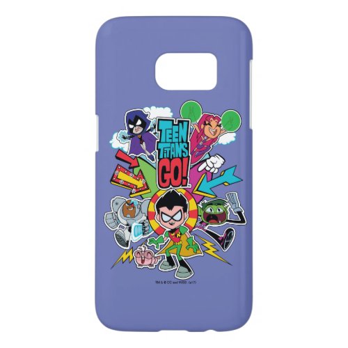 Teen Titans Go  Team Arrow Graphic Samsung Galaxy S7 Case