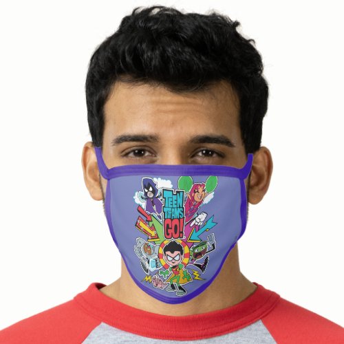 Teen Titans Go  Team Arrow Graphic Face Mask