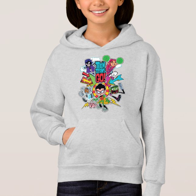 Teen Titans Go! | Team Arrow Graphic Hoodie (Front)
