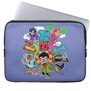 Teen Titans Go! Team Arrow Graphic Laptop Sleeve