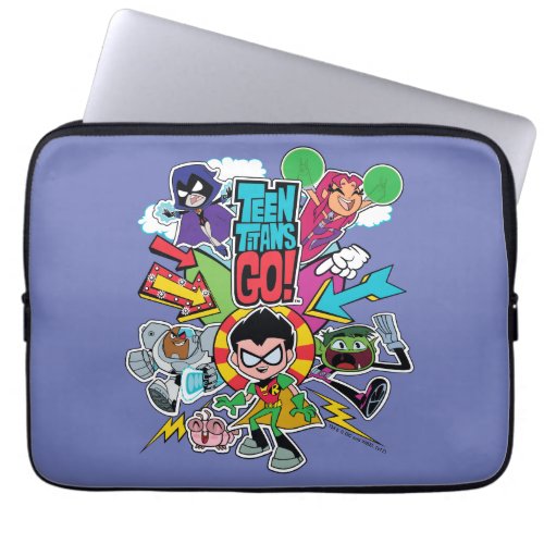 Teen Titans Go  Team Arrow Graphic Laptop Sleeve
