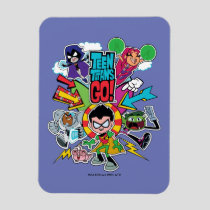 Teen Titans Go! | Team Arrow Graphic Magnet