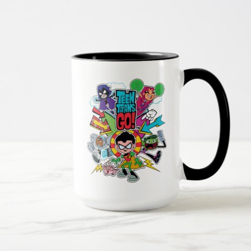 Teen Titans Go  Team Arrow Graphic Mug