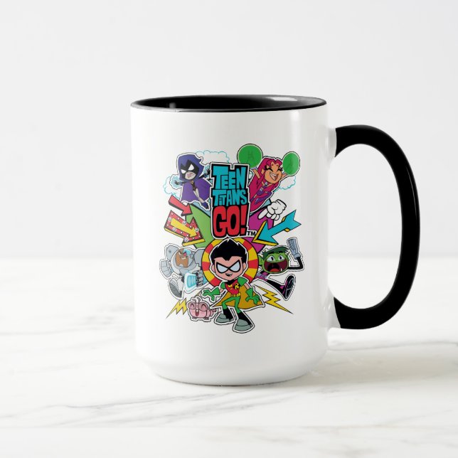 Teen Titans Go! | Team Arrow Graphic Mug (Right)