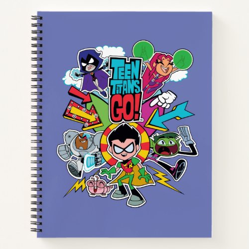 Teen Titans Go  Team Arrow Graphic Notebook