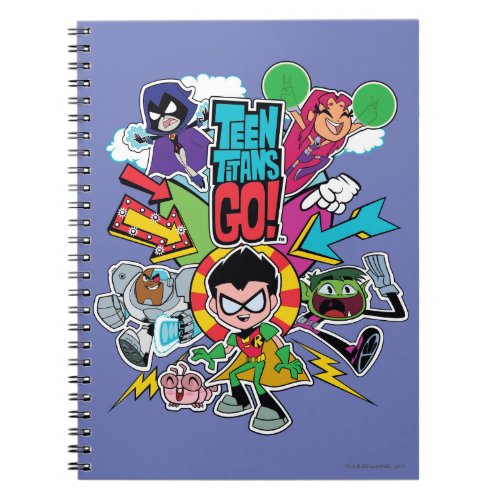 Teen Titans Go  Team Arrow Graphic Notebook