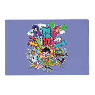 Teen Titans Go! Team Arrow Graphic Placemat