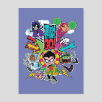 Teen Titans Go! | Team Arrow Graphic Postcard