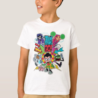 DC Comics Girls Teen Titans Go Candy Mania T-Shirt