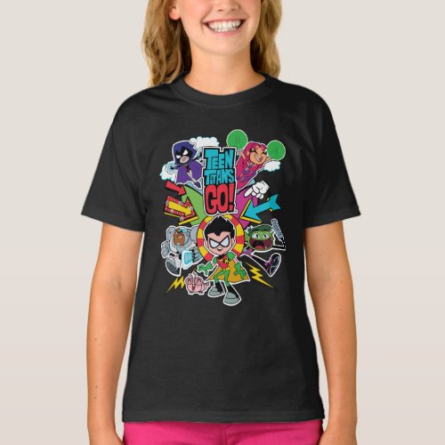 Teen Titans Go  Team Arrow Graphic T_Shirt