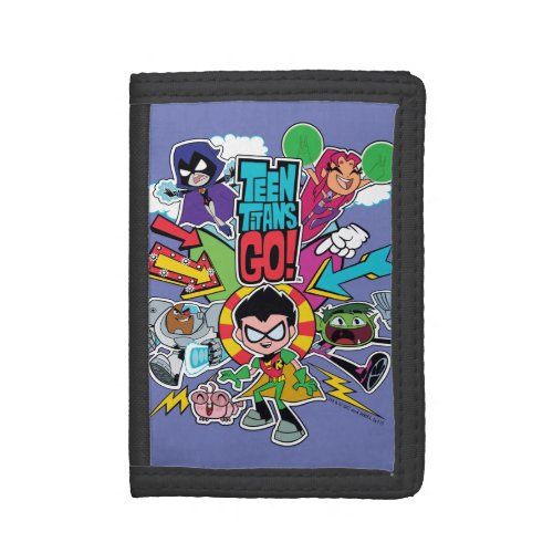 Teen Titans Go  Team Arrow Graphic Trifold Wallet